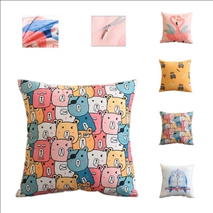 Sublimated Full Color Throw Pillow